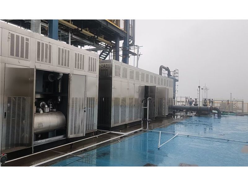 碼頭油氣回收裝置